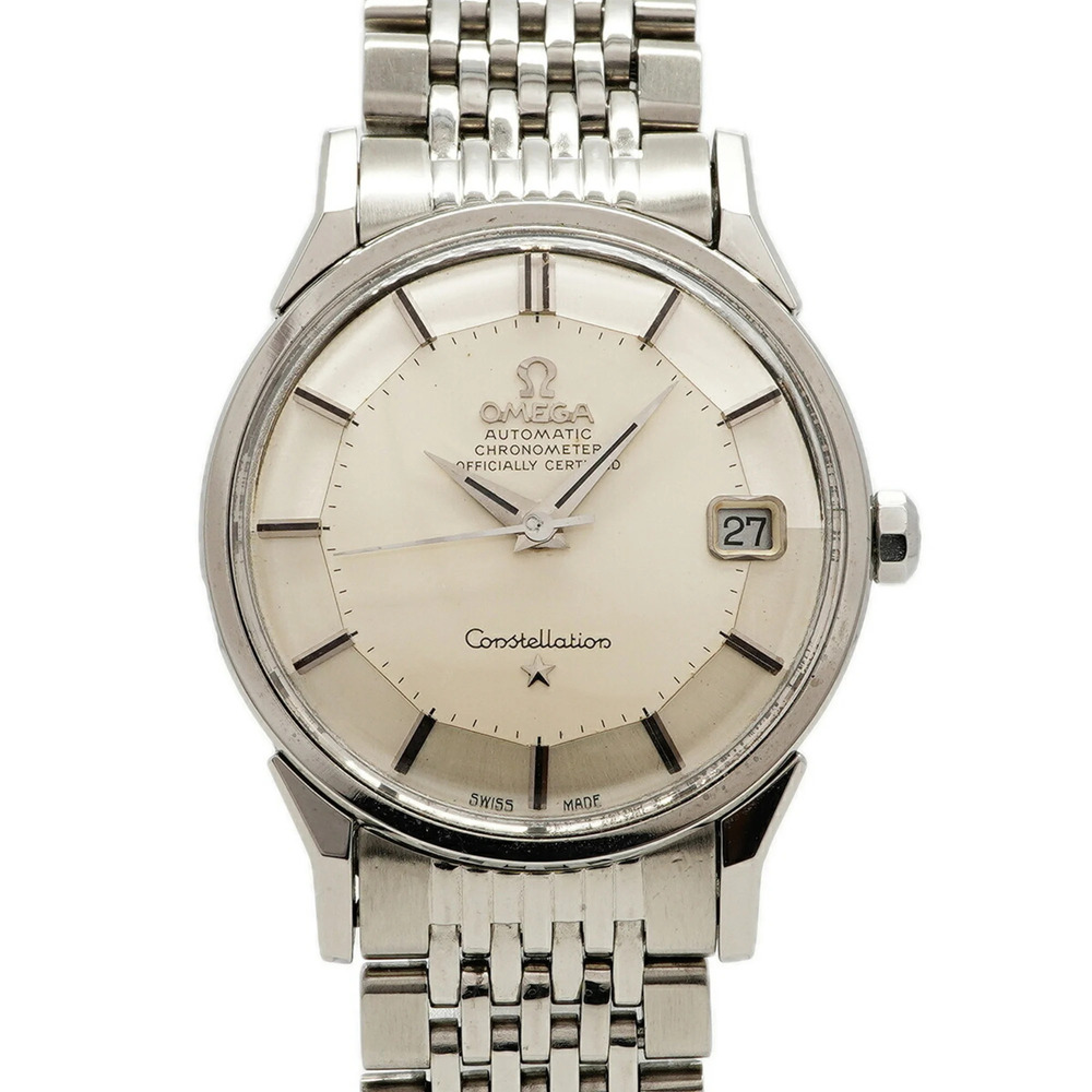 Omega Constellation Date 12-sided 168.005 Silver Dial Men's Watch